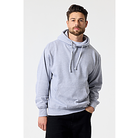 ADULT COMFORT HOODIE HEATHER GREY