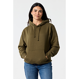 ADULT COMFORT HOODIE MILITARY GREEN