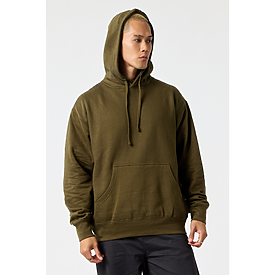 ADULT COMFORT HOODIE MILITARY GREEN