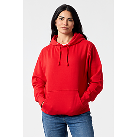 ADULT COMFORT HOODIE RED