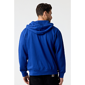 ADULT COMFORT ZIPPER HOODIE ROYAL Back