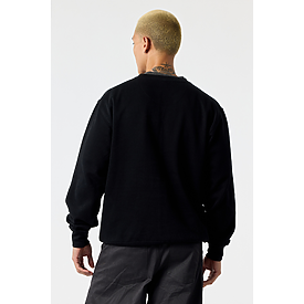 ADULT COMFORT FIT CREW SWTSHT BLACK Back