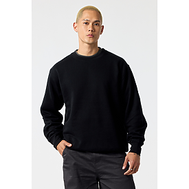 ADULT COMFORT FIT CREW SWTSHT BLACK