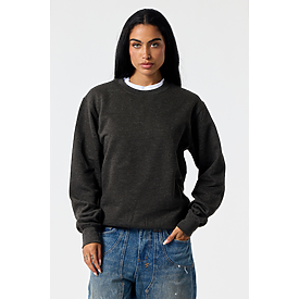 ADULT COMFORT FIT CREW SWTSHT CHARCOAL HTR