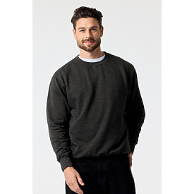 ADULT COMFORT FIT CREW SWTSHT CHARCOAL HTR