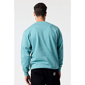 ADULT ESSENTIAL CREW SWTSHRT LAGOON HTR