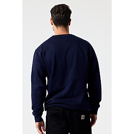 ADULT COMFORT FIT CREW SWTSHT NAVY Back