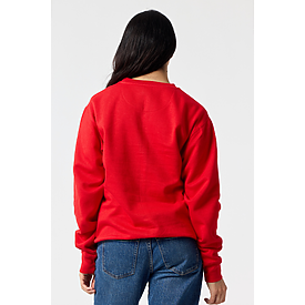 ADULT COMFORT FIT CREW SWTSHT RED
