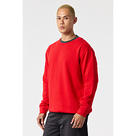 ADULT COMFORT FIT CREW SWTSHT RED