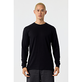 MEN'S LONG SLEEVE TEE BLACK