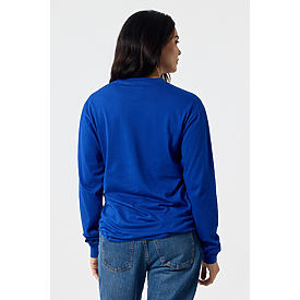 MEN'S LONG SLEEVE TEE ROYAL