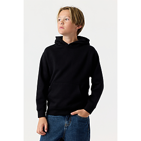 YOUTH PULLOVER HOODIE BLACK