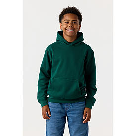 YOUTH PULLOVER HOODIE FOREST