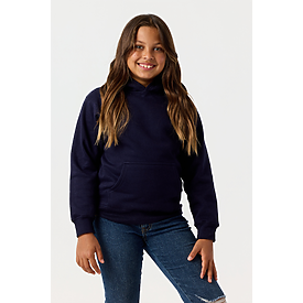 YOUTH PULLOVER HOODIE NAVY