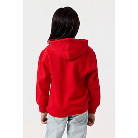 YOUTH PULLOVER HOODIE RED