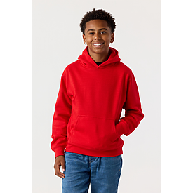 YOUTH PULLOVER HOODIE RED