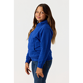 YOUTH PULLOVER HOODIE ROYAL