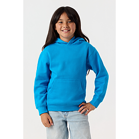 YOUTH PULLOVER HOODIE TURQUOISE