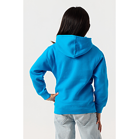YOUTH PULLOVER HOODIE TURQUOISE