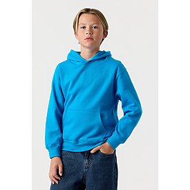 YOUTH PULLOVER HOODIE TURQUOISE