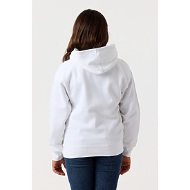 YOUTH PULLOVER HOODIE WHITE