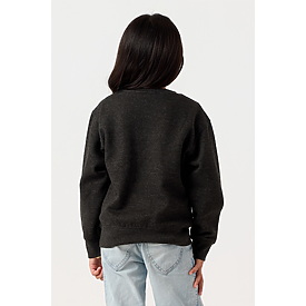 YOUTH ESSENTIAL CREW SWTSHRT CHARCOAL HTR