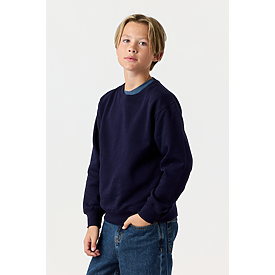 YOUTH ESSENTIAL CREW SWTSHRT NAVY