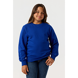 YOUTH ESSENTIAL CREW SWTSHRT ROYAL