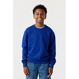 YOUTH ESSENTIAL CREW SWTSHRT ROYAL