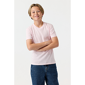 YOUTH PREMIUM TEE BABY PINK