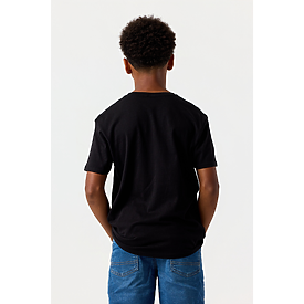 YOUTH PREMIUM TEE BLACK Back