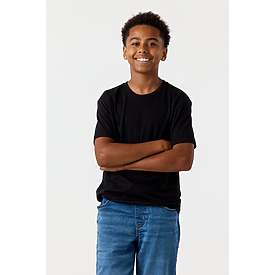 YOUTH PREMIUM TEE BLACK