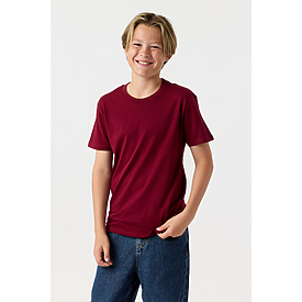 YOUTH PREMIUM TEE BURGUNDY