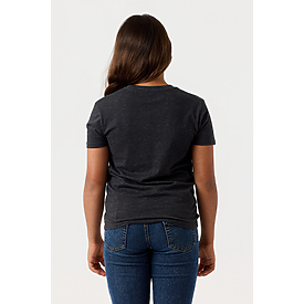 YOUTH PREMIUM TEE CHARCOAL HTR