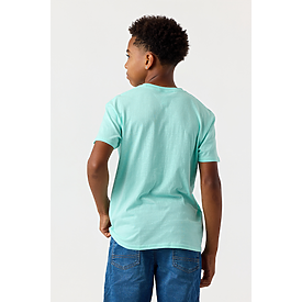 YOUTH PREMIUM TEE CELADON Back