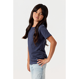 YOUTH ESSENTIAL TEE MARINE