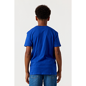 YOUTH PREMIUM TEE ROYAL Back