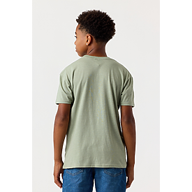 YOUTH ESSENTIAL TEE SAGEHTR
