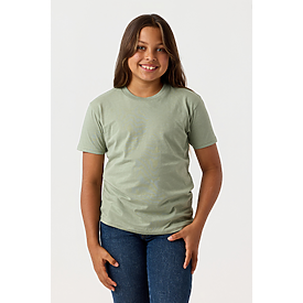 YOUTH ESSENTIAL TEE SAGEHTR