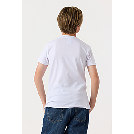 YOUTH PREMIUM TEE WHITE Back