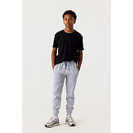 YOUTH JOGGER HEATHER GREY Back