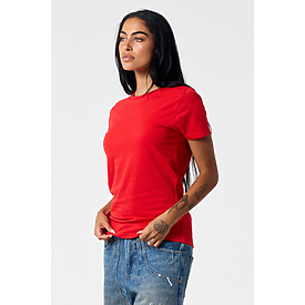 WOMEN'S TRU-FIT TEE RED