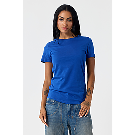 WOMEN'S TRU-FIT TEE ROYAL