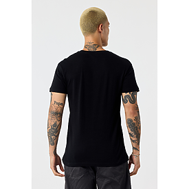 MEN'S PREMIUM SIDE-SEAM TEE BLACK Back