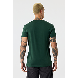 MEN'S PREMIUM SIDE-SEAM TEE FOREST Back
