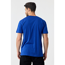 MEN'S PREMIUM SIDE-SEAM TEE ROYAL Back