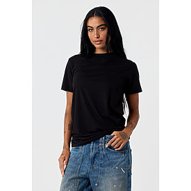 ADULT PREMIUM CVC TEE BLACK