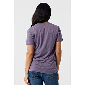 ADULT PREMIUM CVC TEE DEEP PURPLE HTR