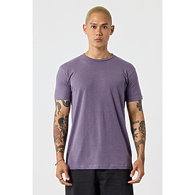 ADULT PREMIUM CVC TEE DEEP PURPLE HTR