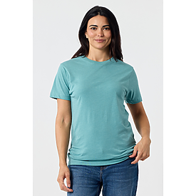 ADULT PREMIUM CVC TEE LAGOON HTR